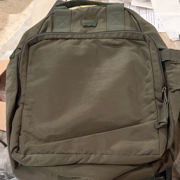 Levi's Army Green L-pack Round Backpack/NWT - Picture 4 of 12